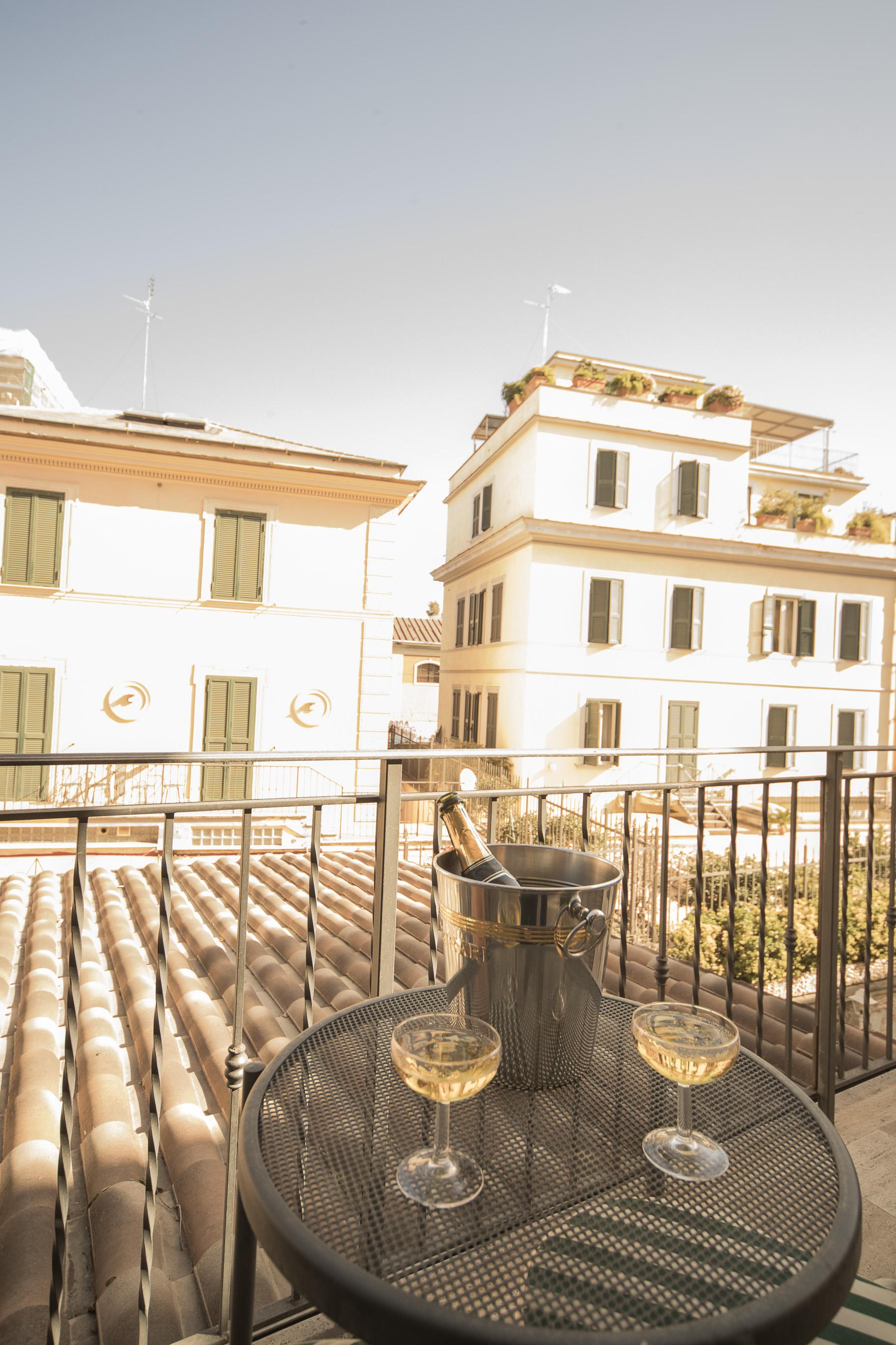 Hotel Donatello Rome Bagian luar foto