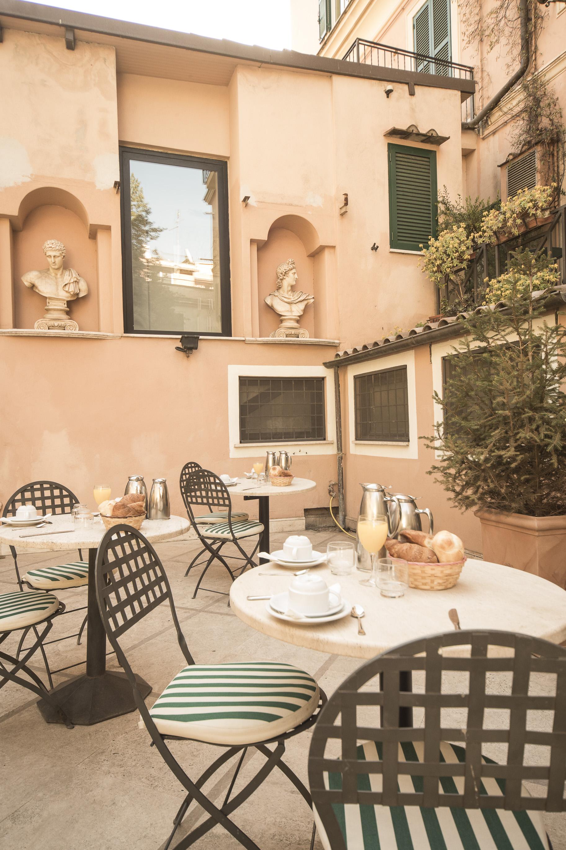 Hotel Donatello Rome Bagian luar foto