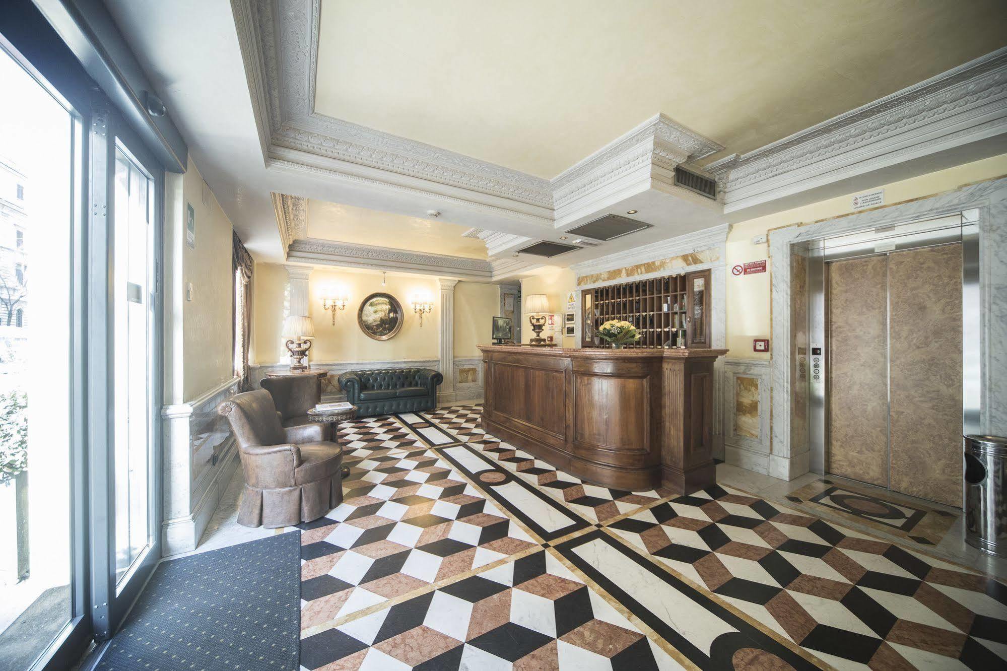 Hotel Donatello Rome Bagian luar foto