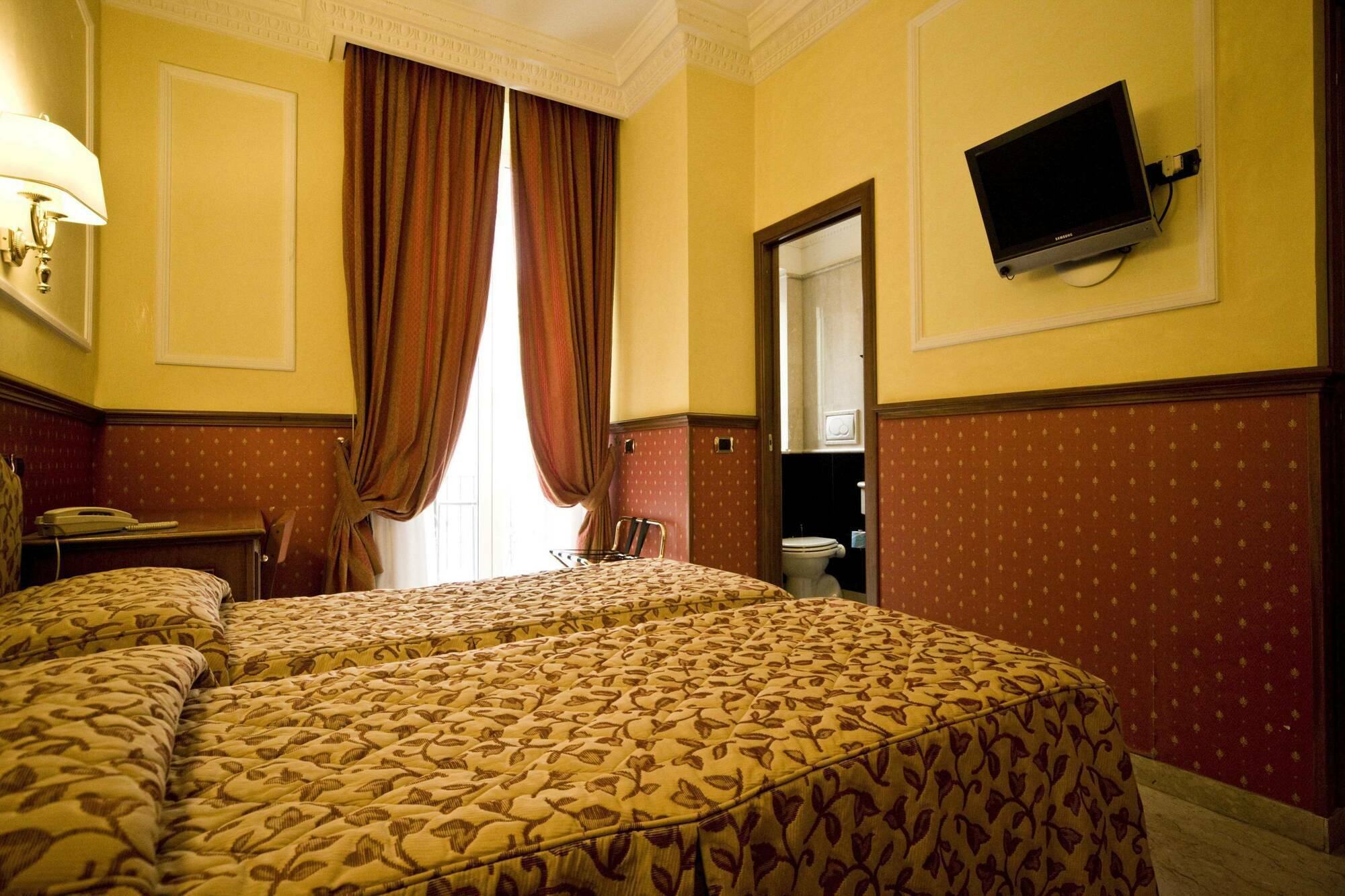 Hotel Donatello Rome Bagian luar foto
